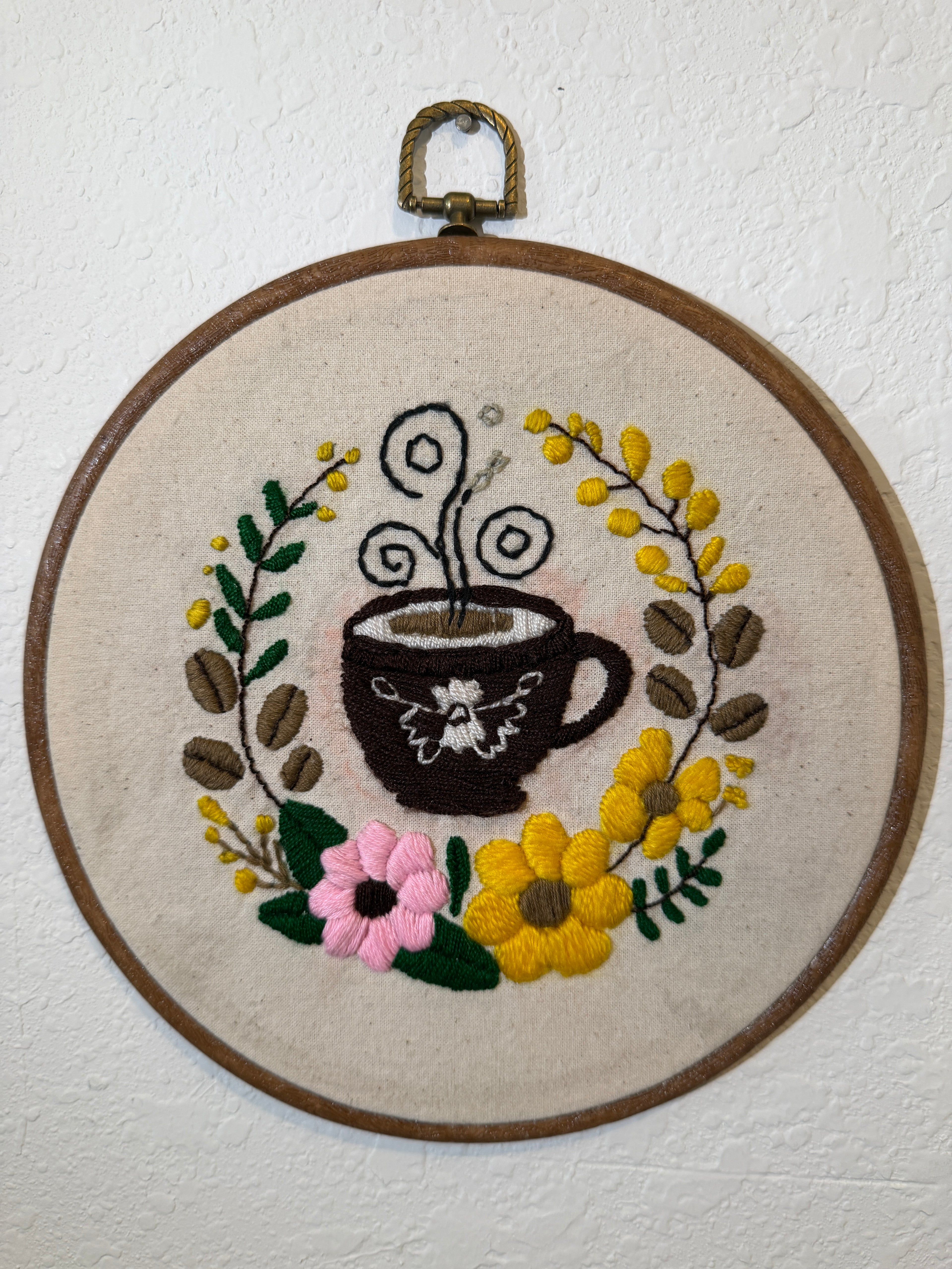 Coffee & Flowers Wall Art